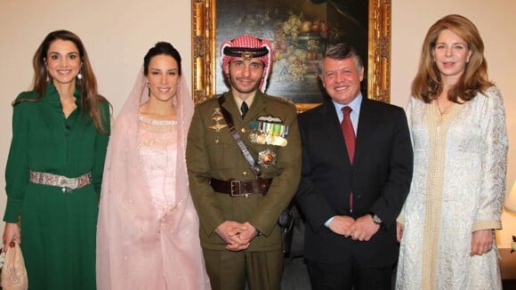 Le prince Hamzah a épousé la princesse Basma Bani devant Noor, Rania et Abdullah
