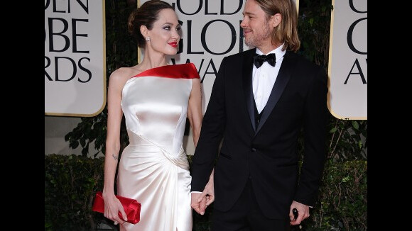 Golden Globes : Angelina Jolie et Brad Pitt, unis, applaudissent George Clooney