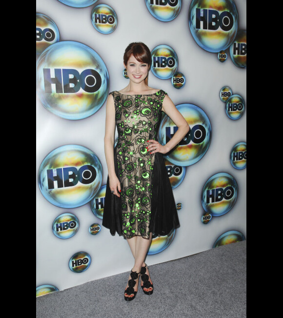 Ellie Kemper à l'after party des Golden Globes de HBO, le 15 janvier 2012 à Los Angeles.