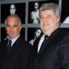 Alain Terzian et Thierry Fritsch lors de la soirée des Révélations  à Paris le 16 janvier 2012