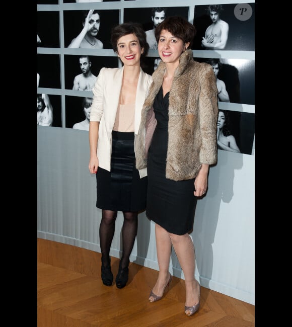 Amandine Dewasmes et Valérie Bonneton lors de la soirée des Révélations  à Paris le 16 janvier 2012