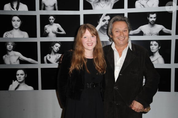 Ilina Zabeth et Patrick Bouchitey lors de la soirée des Révélations à l'hôtel Meurice à Paris le 16 janvier 2012
