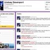 Le Twitter de Lindsay Davenport était en ébullition dans les heures suivant la naissance de son troisième enfant, le 16 janvier 2012.