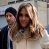 Jessica Alba à New York le 19 janvier 2012