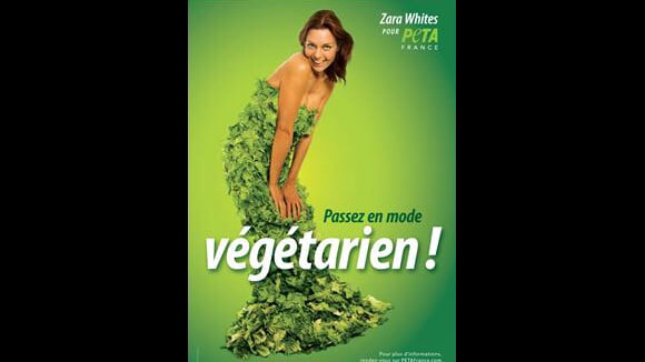 Zara Whites : L'ancienne star du porno couverte de salade