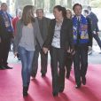 Son Altesse Stéphanie de Monaco et sa fille Pauline Ducruet sont arrivées main dans la main au chapiteau  Fontvieille, dimanche 22 janvier 2012, pour la  quatrième soirée de spectacle du 36e Festival international du cirque de  Monte-Carlo.