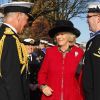Camilla Parker Bowles s'est rendue le 27 janvier 2012 sur le HMS Excellent en sa qualité de Commodore-in-chief des services médicaux, pour une remise de médailles à des officiers ayant servi en Afghanistan.