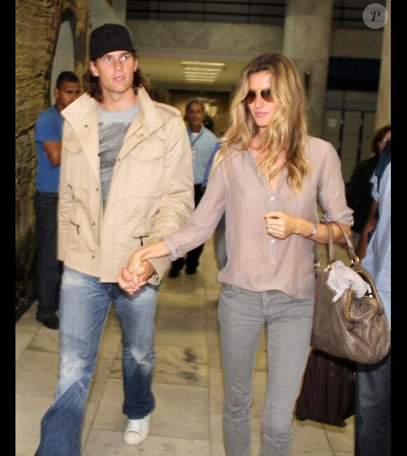 Gisele Bündchen et son mari Tom Brady.