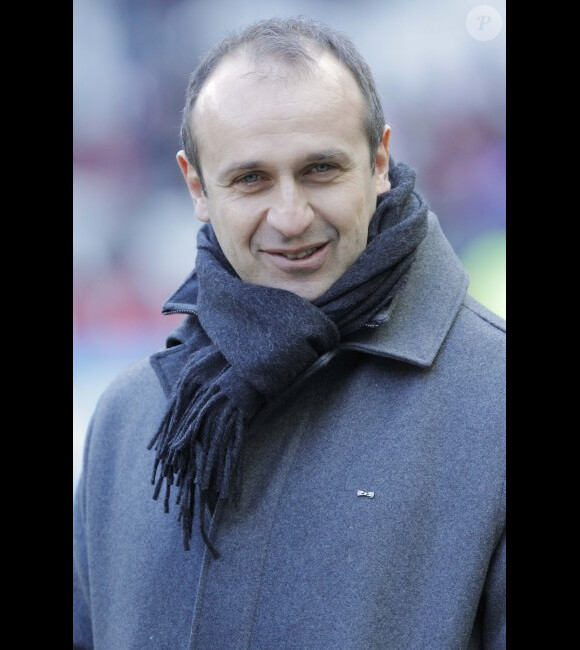 Philippe Saint-André lors du match face à l'Italie lors du Tournoi des VI Nations le 4 février 2012 à Saint-Denis