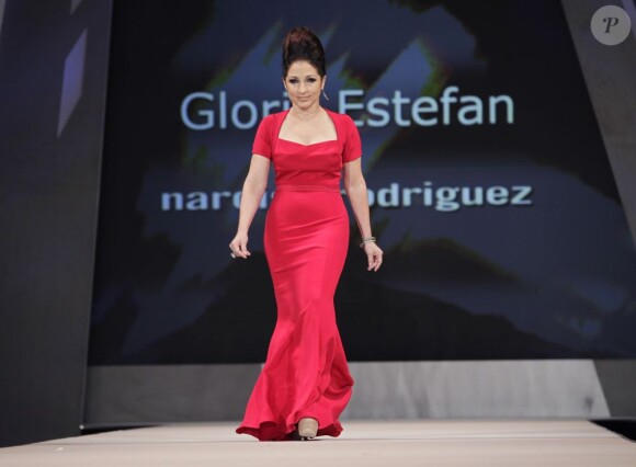 La chanteuse Gloria Estefan à New York, le 8 février 2012.