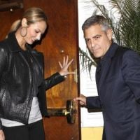 George Clooney : Dîner romantique avec sa belle Stacy Keibler