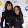 Whitney Houston et sa fille Bobbi le 12 février 2011 à Los Angeles