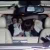 Tom Cruise, Katie Holmes et leur fille Suri se rendent dans un restaurant français de Beverly Hills, le 13 février 2012.