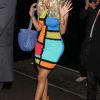Nicki Minaj quitte le plateau de Good Morning America, à New York, le mercredi 15 février 2012.