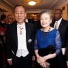 Ban Ki-moon et son épouse au 56e Bal de l'Opéra à Vienne.
Comme chaque année, de nombreuses célébrités et personnalités ont assisté en toute élégance au 56e Bal de l'Opéra de Vienne, le 16 février 2012.