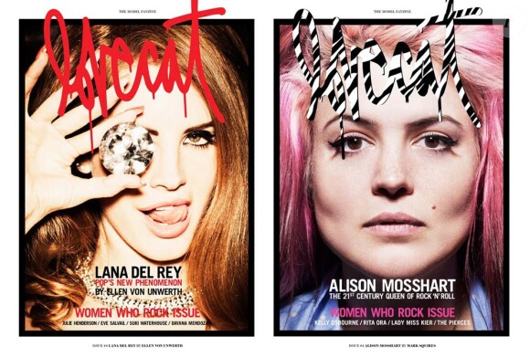 Lana Del Rey fait la couverture du magazine Lovecat, diamants à la clé.