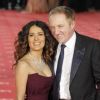 François-Henri Pinault et Salma Hayek lors de la cérémonie des Goya à Madrid le 19 février 2012