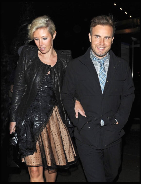 Gary Barlow et sa femme Dawn le 15 février 2011 à Londres