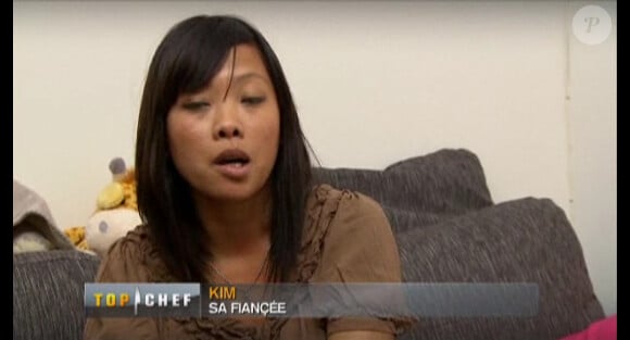 Kim, fiancée du candidat Julien de Top Chef 3