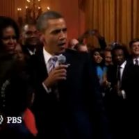 Barack Obama : Chanteur sexy face à Mick Jagger