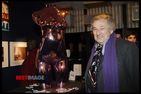 Guy de Rougemont lors du vernissage de l'exposition Zahia de 5 à 7, à la galerie du Passage, à Paris, le 7 février 2012
