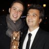 Darius et Thomas Langmann lors de l'after-party de la 37ème cérémonie des César au Fouquet's, le 24 février 2012