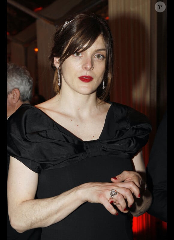 Valérie Donzelli lors de l'after-party de la 37ème cérémonie des César au Fouquet's, le 24 février 2012