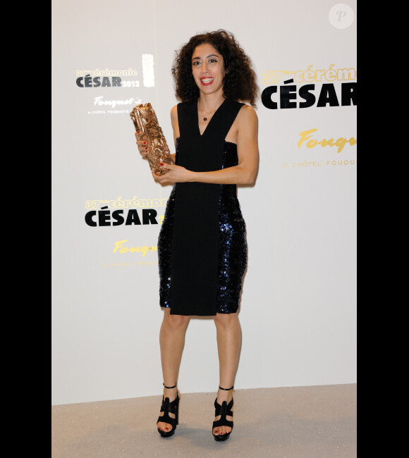 Naidra Ayadi lors de l'after-party de la 37ème cérémonie des César au Fouquet's, le 24 février 2012