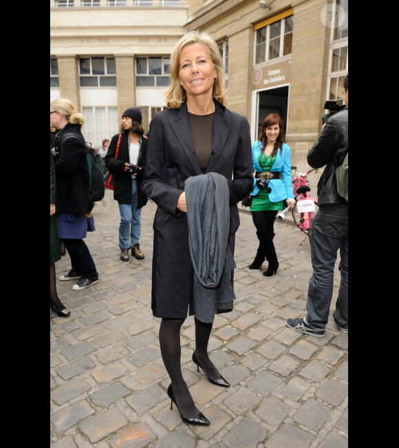 Claire Chazal en mars 2012 à Paris