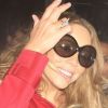 Mariah Carey à la sortie de la soirée des Escape to Total Awards, le 1er mars à New York