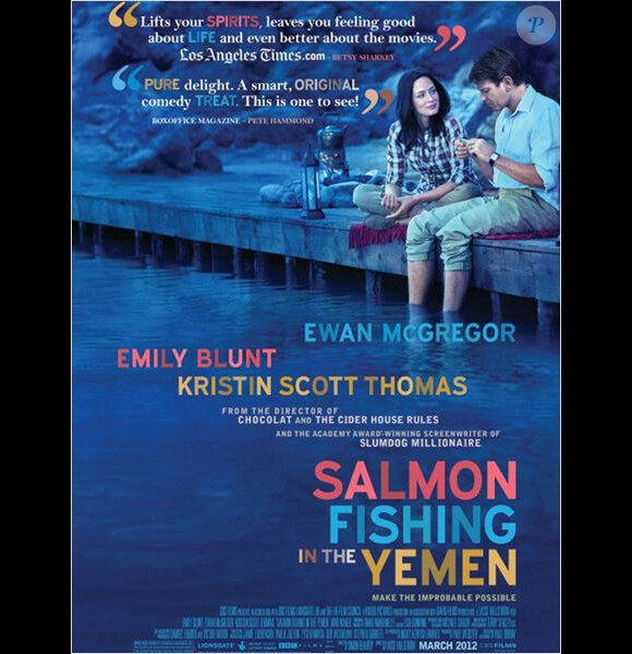 Salmon Fishing in the Yemen, avec Ewan McGregor et Emily Blunt.