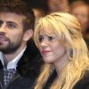 Gerard Piqué et Shakira le 17 novembre 2011 à Barcelone