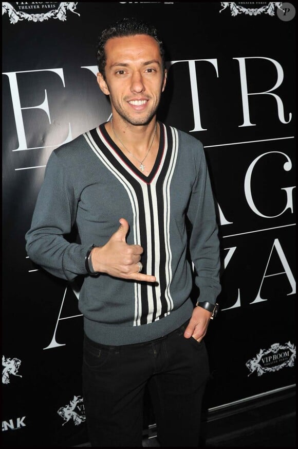Le joueur du PSG Nene au VIP Room Theater pour la soirée P. Diddy, le 6 mars 2012.
