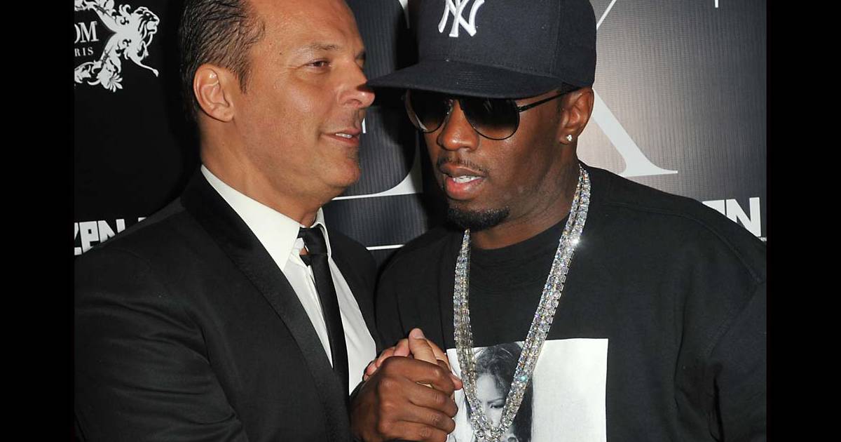 P. Diddy et Jean-Roch au VIP Room Theater pour la soirée P. Diddy, le 6 ...