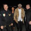 Alicia Keys et son époux Swizz Beatz arrivent au VIP Room Theater pour la soirée P. Diddy, le 6 mars 2012.