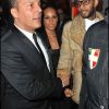 Jean-Roch accueillent Alicia Keys et son époux Swizz Beatz qui arrivent au VIP Room Theater pour la soirée P. Diddy, le 6 mars 2012.