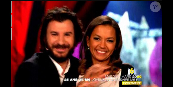 Karine Le Marchand et Michaël Youn dans la bande-annonce de Joyeux anniversaire M6, sur M6 mardi 13 mars 2012 à 20h50