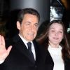 Nicolas Sarkozy et Carla Bruni à Paris, le 15 février 2012.