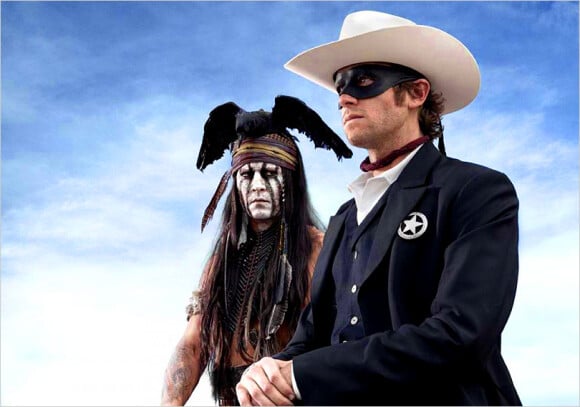Johnny Depp et Armie Hammer dans la première image de Lone Ranger, de Gore Verbinski.