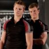 Isabelle Fuhrman, Alexander Ludwig, Jack Quaid et Leven Rambin, visiblement méchants dans Hunger Games.