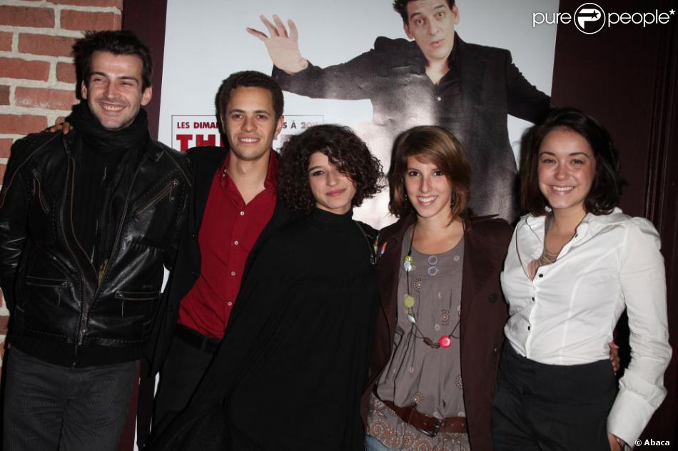 Franck Borde, Ambroise Michel, Léa François et Coline d'Inca, de la ...