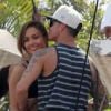 Jennifer Lopez et Casper Smart ne se quittent pas sur le tournage du clip de la star à Acapulco le 12 mars 2012