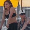 Jennifer Lopez et Casper Smart sur le tournage du clip de la star à Acapulco le 12 mars 2012