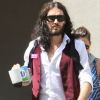 Russell Brand sur le tournage du nouveau film de Diablo Cody, à la Nouvelle-Orléans, le 14 mars 2012