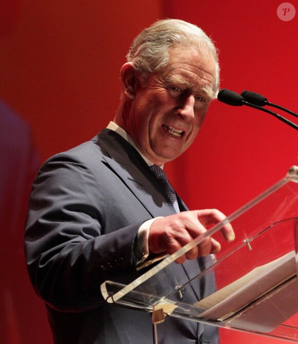 Le prince Charles lors de la cérémonie des Prince's Trust and L'Oreal Paris Celebrate Success Awards le 14 mars 2012 à l'Odeon Leicester Square de Londres.