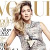 Doutzen Kroes, habillée en Givenchy prêt-à-porter printemps/été 2012 en couverture du magazine Vogue Paris d'avril 2012.