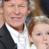 Philippe Poupon et sa fille Laura le 27 mars lors du tournage de l'émission Vivement Dimanche qui sera diffusée le 1er avril 2012