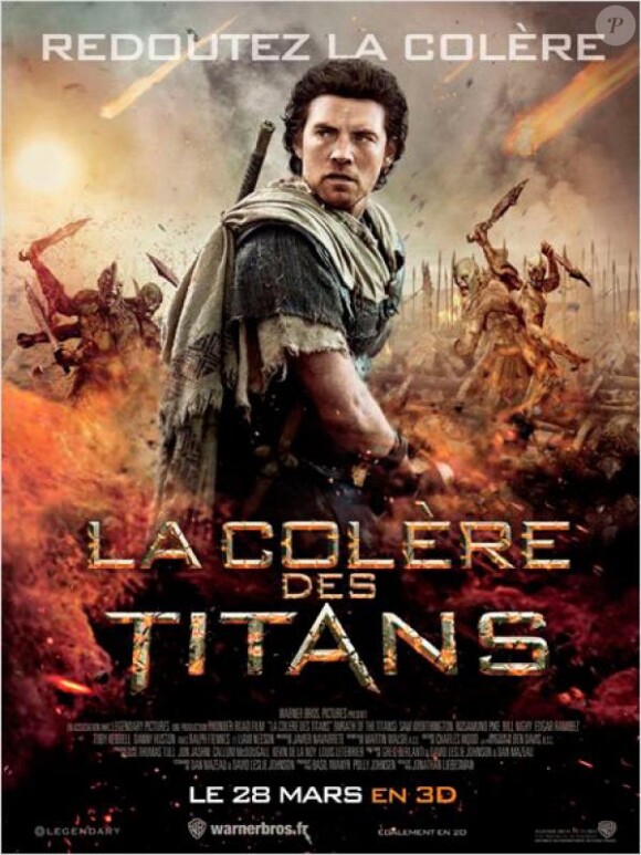 L'affiche du film La Colère des Titans