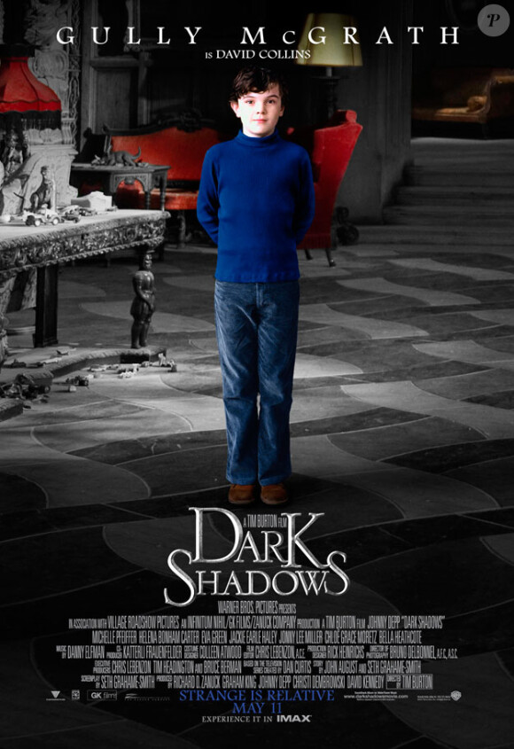 Gully McGrath dans Dark Shadows de Tim Burton.