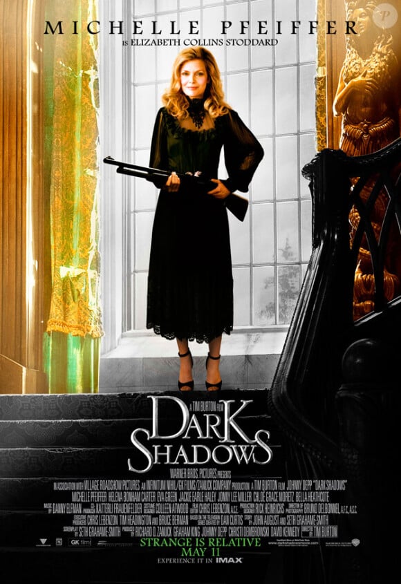 Michelle Pfeiffer dans Dark Shadows de Tim Burton.